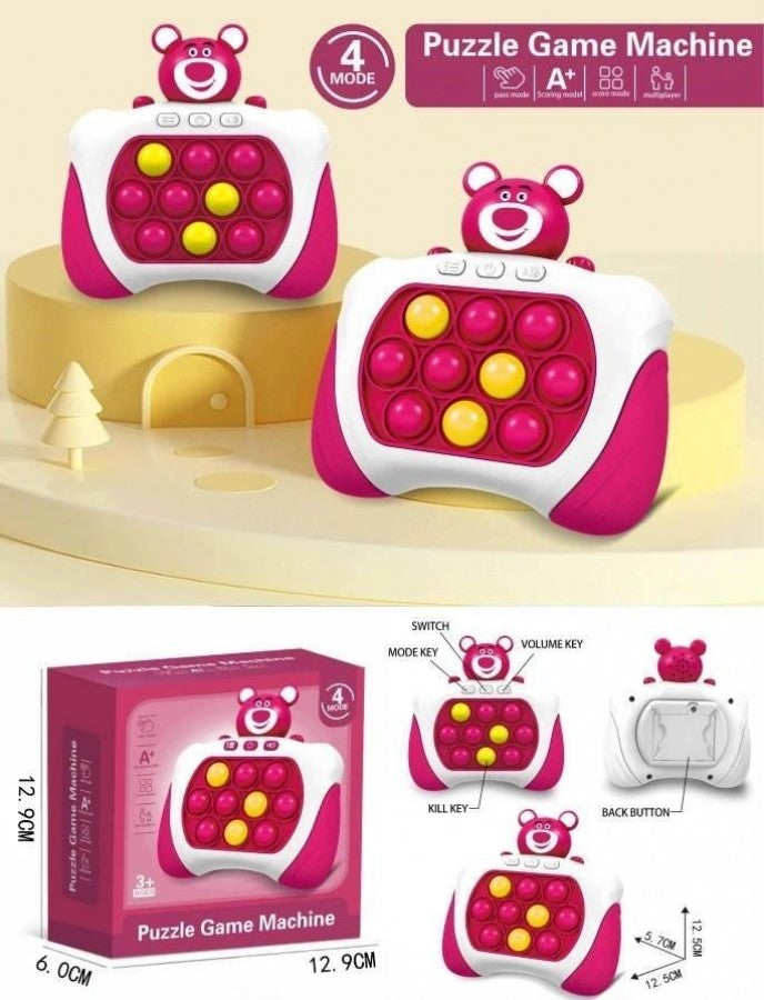 SR8601 Bear Fast Pop It Assorted Colours