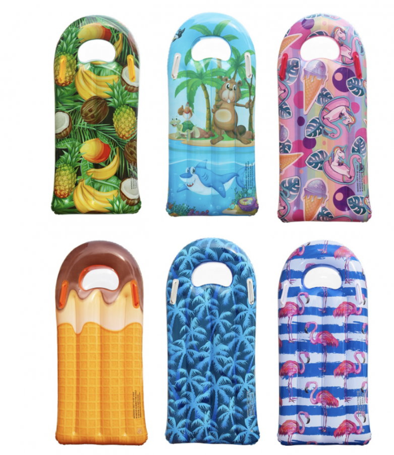 0606-2195 Kids Inflatable Surfboard Swimming Floating Mat