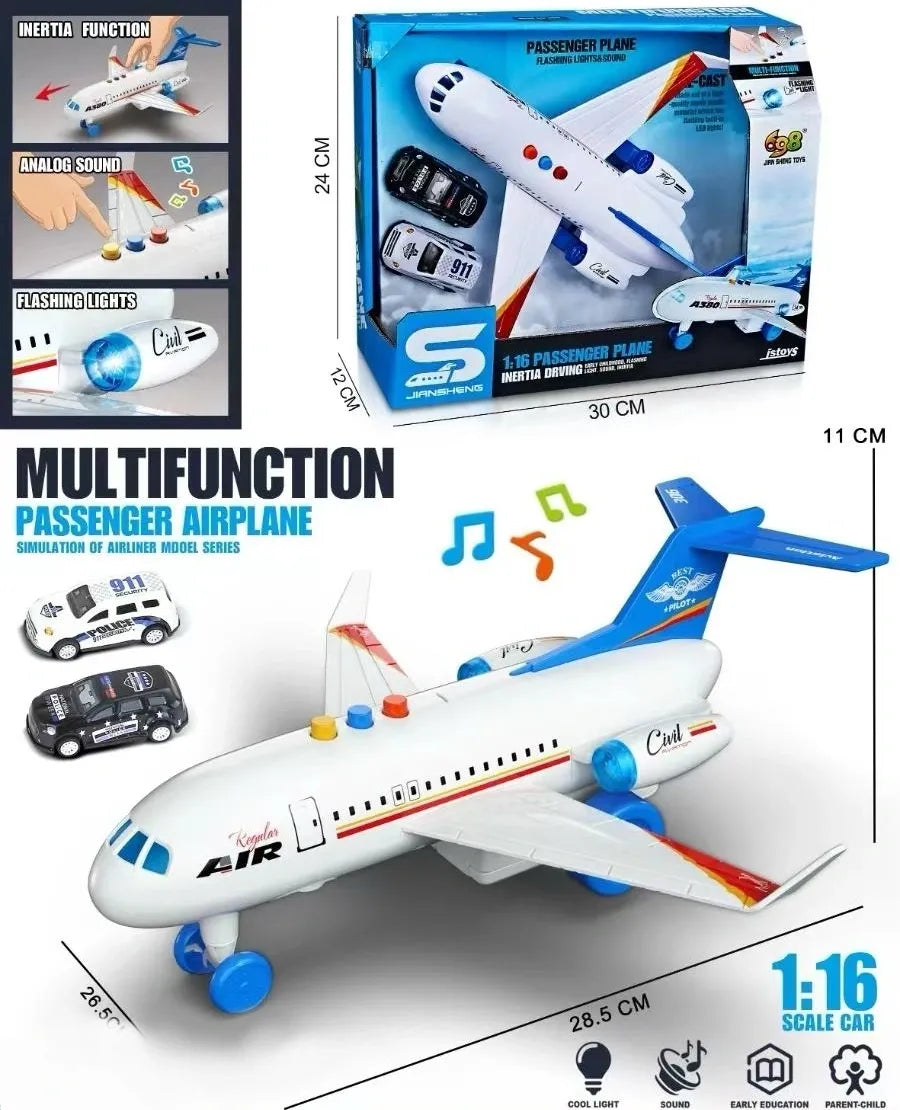 JS161 Passenger Plane With Lights &amp; Sound