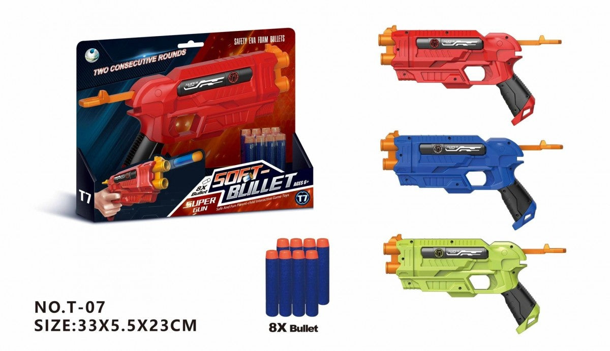 T-07 SOFT BULLET GUN PISTOL