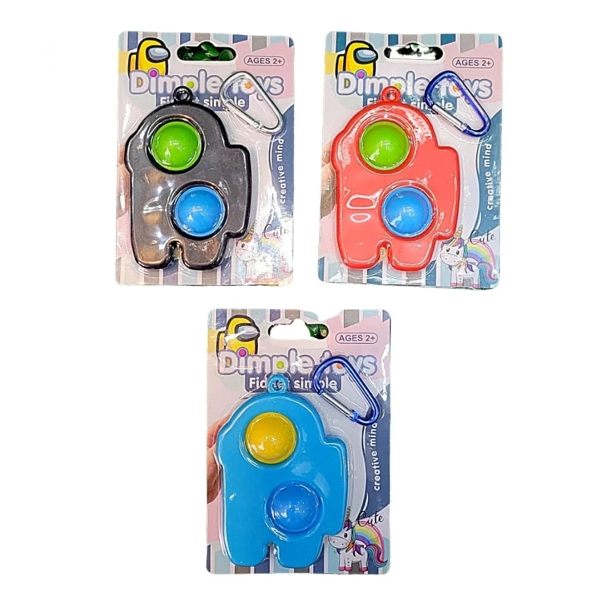 S052 Among Us Keyring Poppit