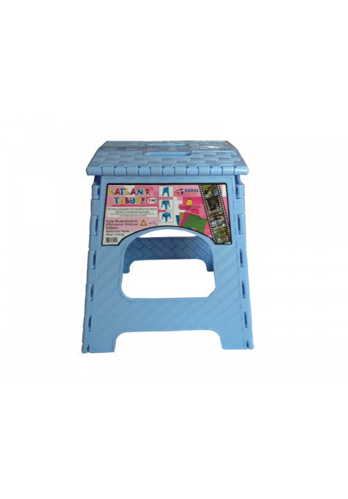 Saral Plastic Folding Stool No.2 Assorted Colours 4014/S2014