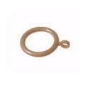 6 x Curtain Pole Rings 56mm 928mm Poles Natural Wood Diy Home 0685