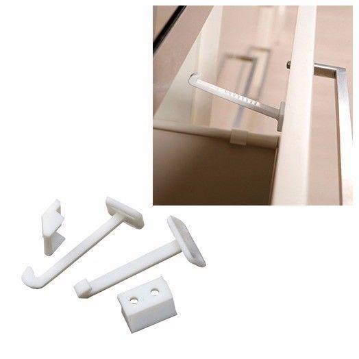 Child Safety Catches for Cupboards & Drawers Pack of 3 03103