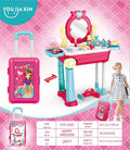 678-208A 2-in-1 Trolley Case Beauty Toy & Dressing Table Set