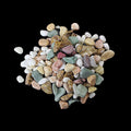 Bag of Mixed Aquarium Fish Tank Stones Rocks Assorted Colours and Sizes 4481 / 7927