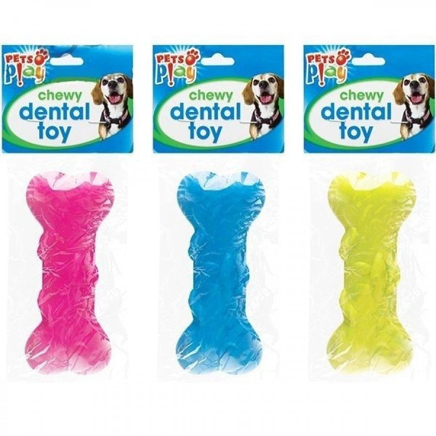 PAP1064 12 PACK CHEWY DENTAL TOY