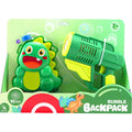 P81488 Dinosaur Backpack Bubble Gun