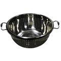 Stainless Steel Strainer Bowl Colander 2 Handles 28 - 34 cm 4942