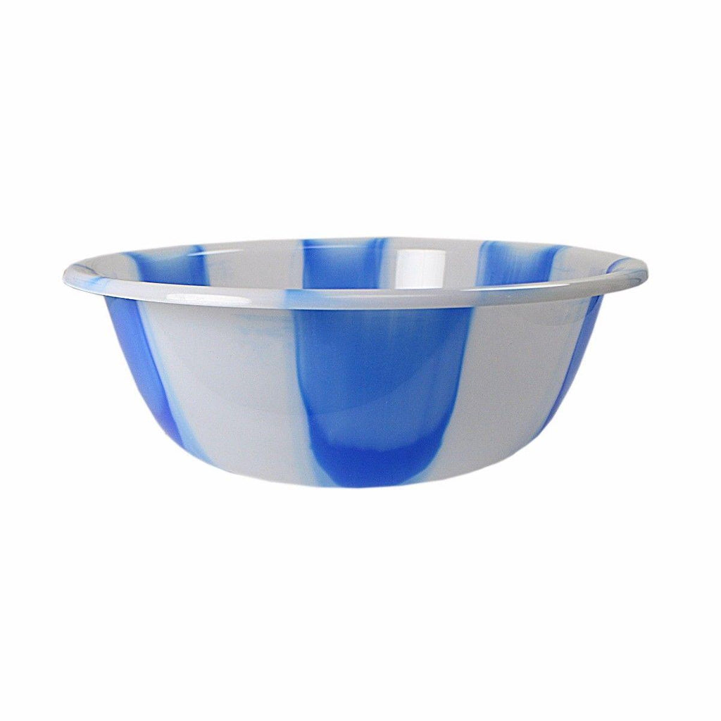 Tie Dye Print Plastic Kitchen Bowl Extra Large 40 cm Assorted Colours 3067