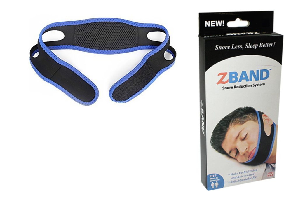 Snore Reduction Sleeping Aid Anti Snore Mask Adjustable Strap 4572
