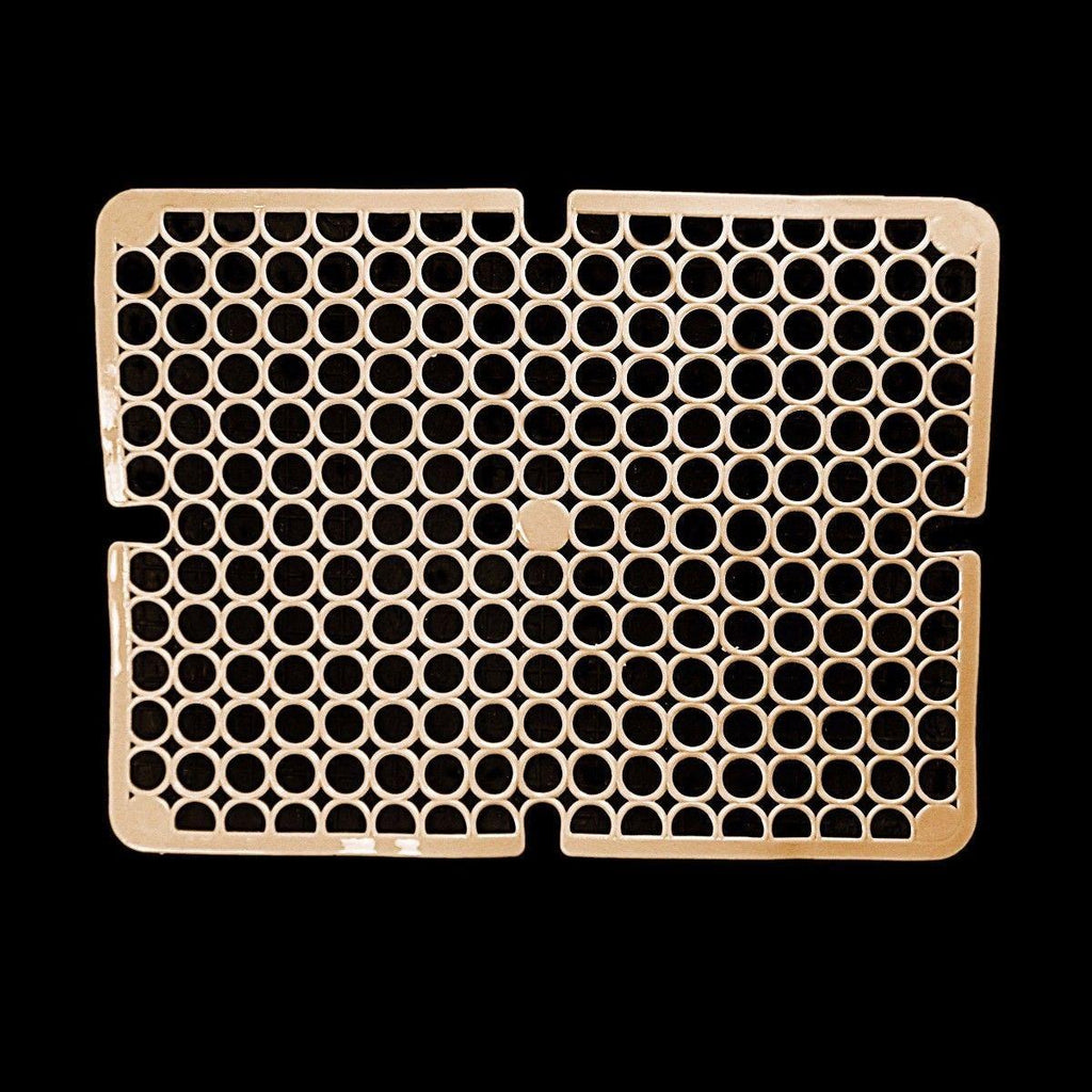 Square PVC Plastic Sink Mat with Circle Pattern 29 x 29 cm Assorted Colours 6995