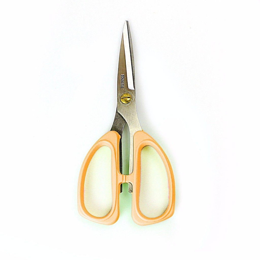 Stainless Steel Fabric And Kitchen Scissors Assorted Colours 0355