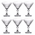 Diamond Martini Glass 238 ml 6 Pieces 4400*99