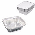 Aluminium Foil Food Containers 12.5 x 10 x 4 cm Pack of 10 SK9017