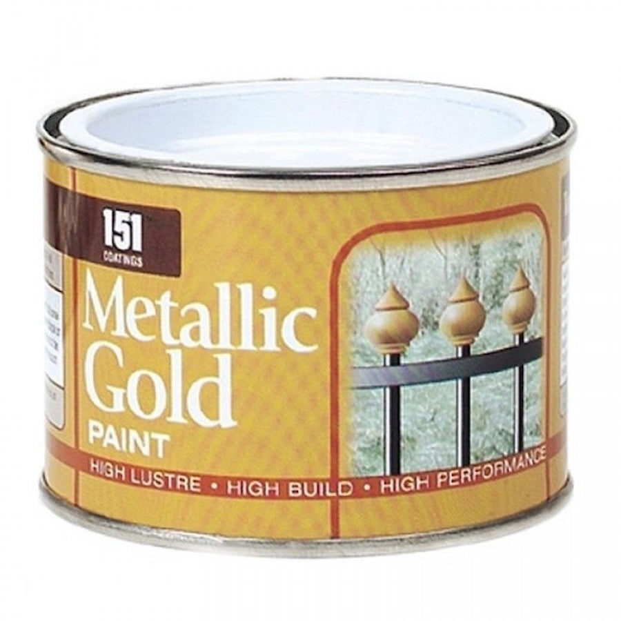 DY018A 12 PACK METALLIC GOLD PAINT 180ML