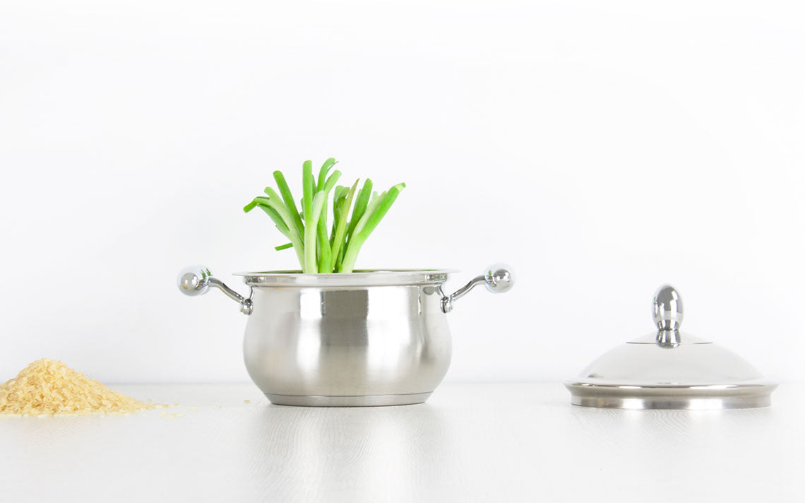 SQ Professional Lustro Stainless Steel Imperiale Casserole Set of 6 7991