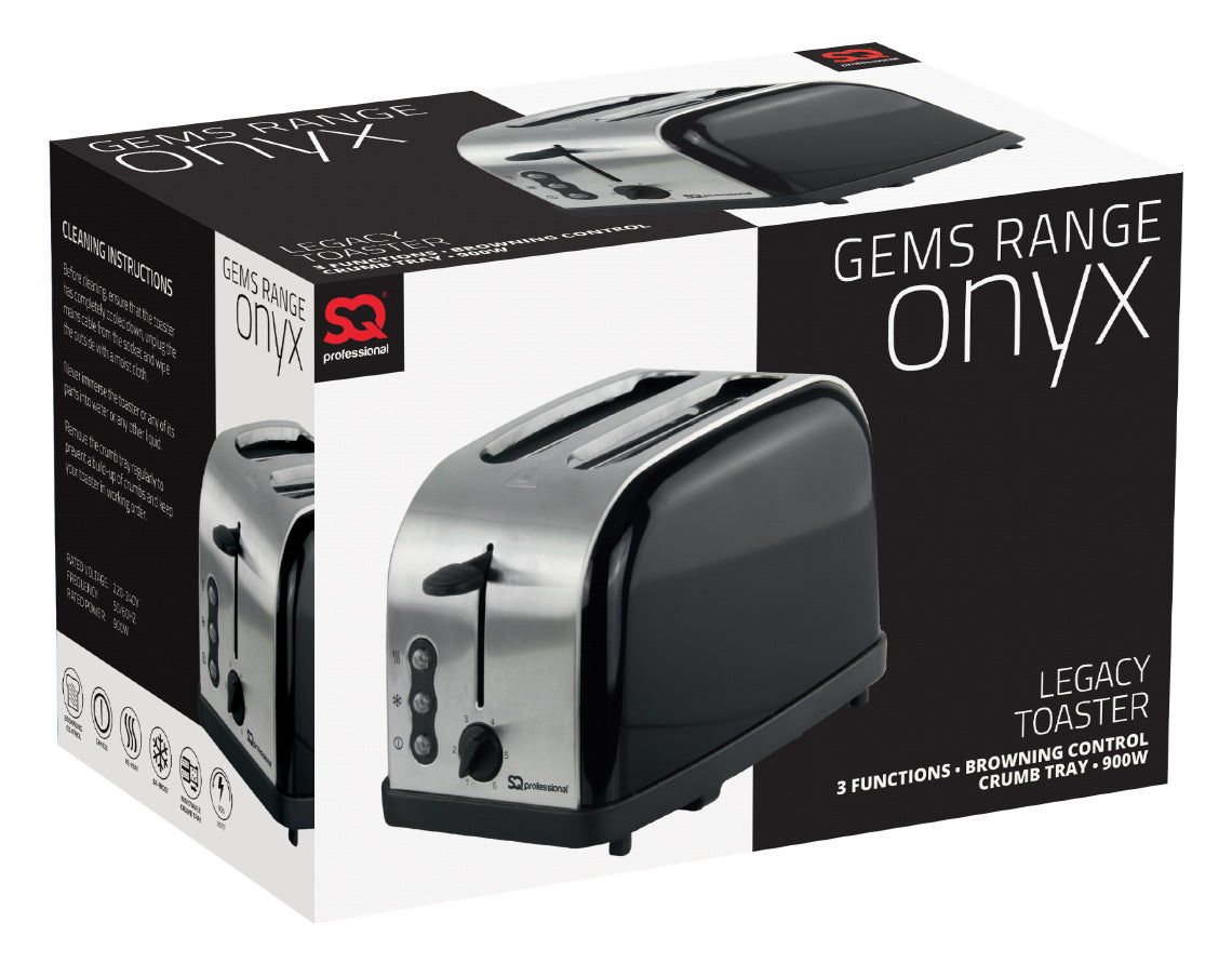 SQ Professional Legacy 2 Slice Toaster 900W Amethyst 1038 A