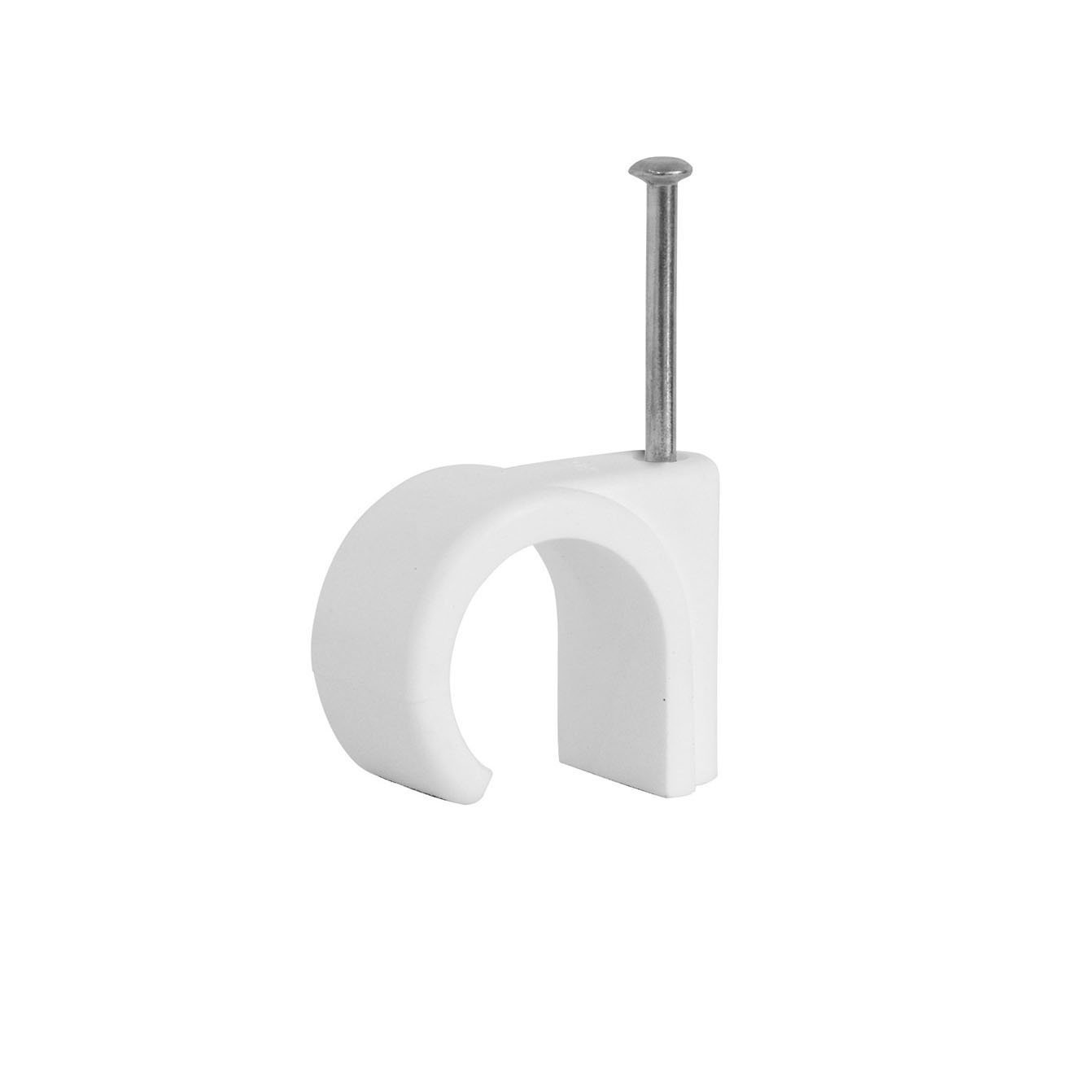 5.0mm C/Clips Rd White 1468