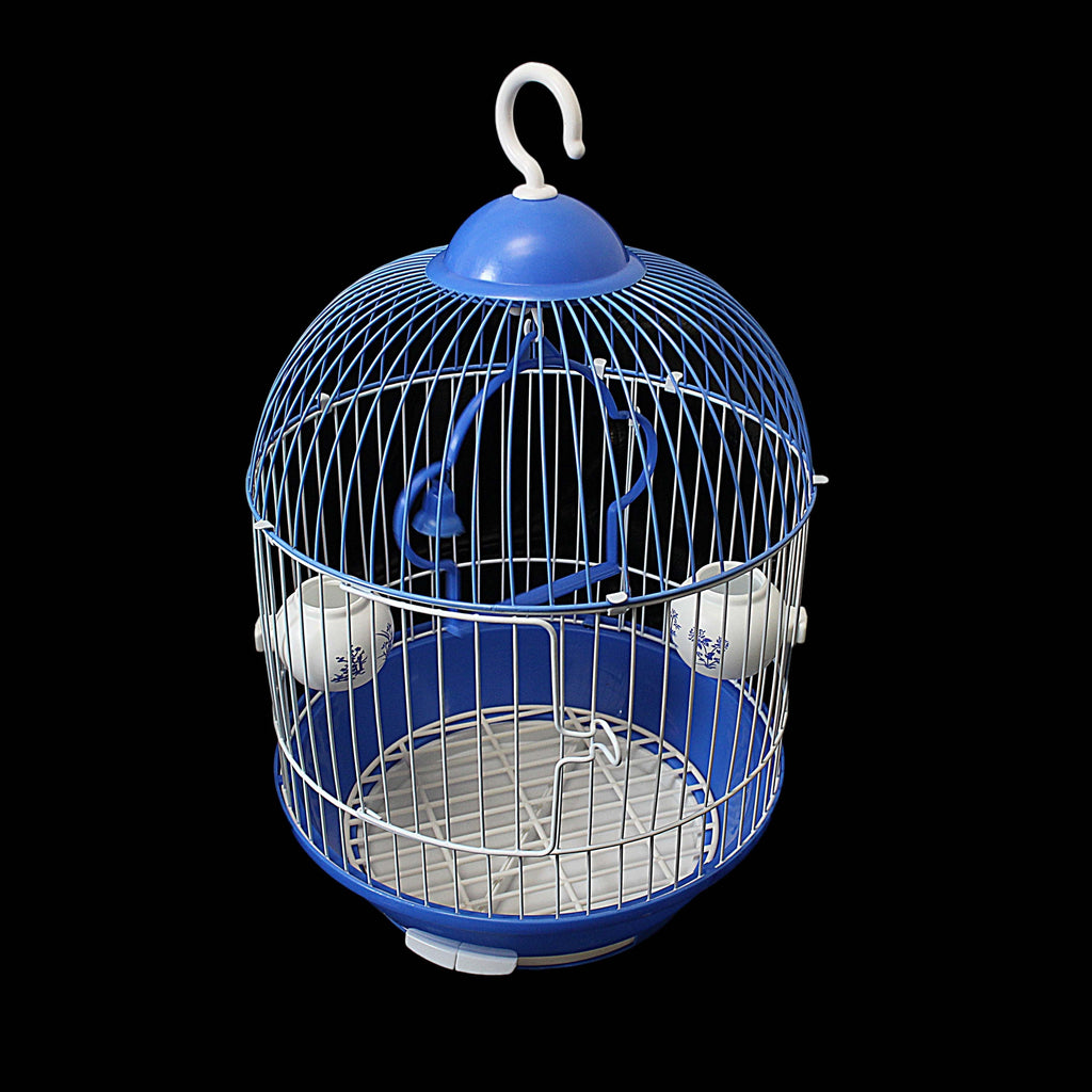 Round Bird Cage 35 x 22 cm Assorted Colours 1922
