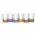 Zen Coral Glass Mugs Set of 6 ZEN313EC