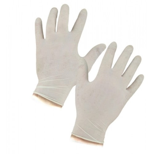 Value Pack Disposable Latex Gloves Pack of 6 0236