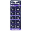 Konnect 10 Pack Alkaline Batteries - 1.5v - AG4 - LR626 - LR66