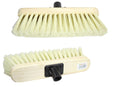12" Soft Cream PVC Bristle Brush Broom Head 50905 / BH0905