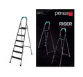 5 + 1 Perilla Riser Metal Indoor Outdoor Step Ladder 51305 L6