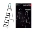 7 + 1 Perilla Riser Metal Indoor Outdoor Step Ladder 51307  L8
