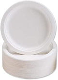 Disposable Compostable Eco-Bio Bagasse Sugarcane Plates 7" Pack of 20 EC1710