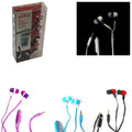 AINY Mix Stereo Earphones In Assorted Colours 3949