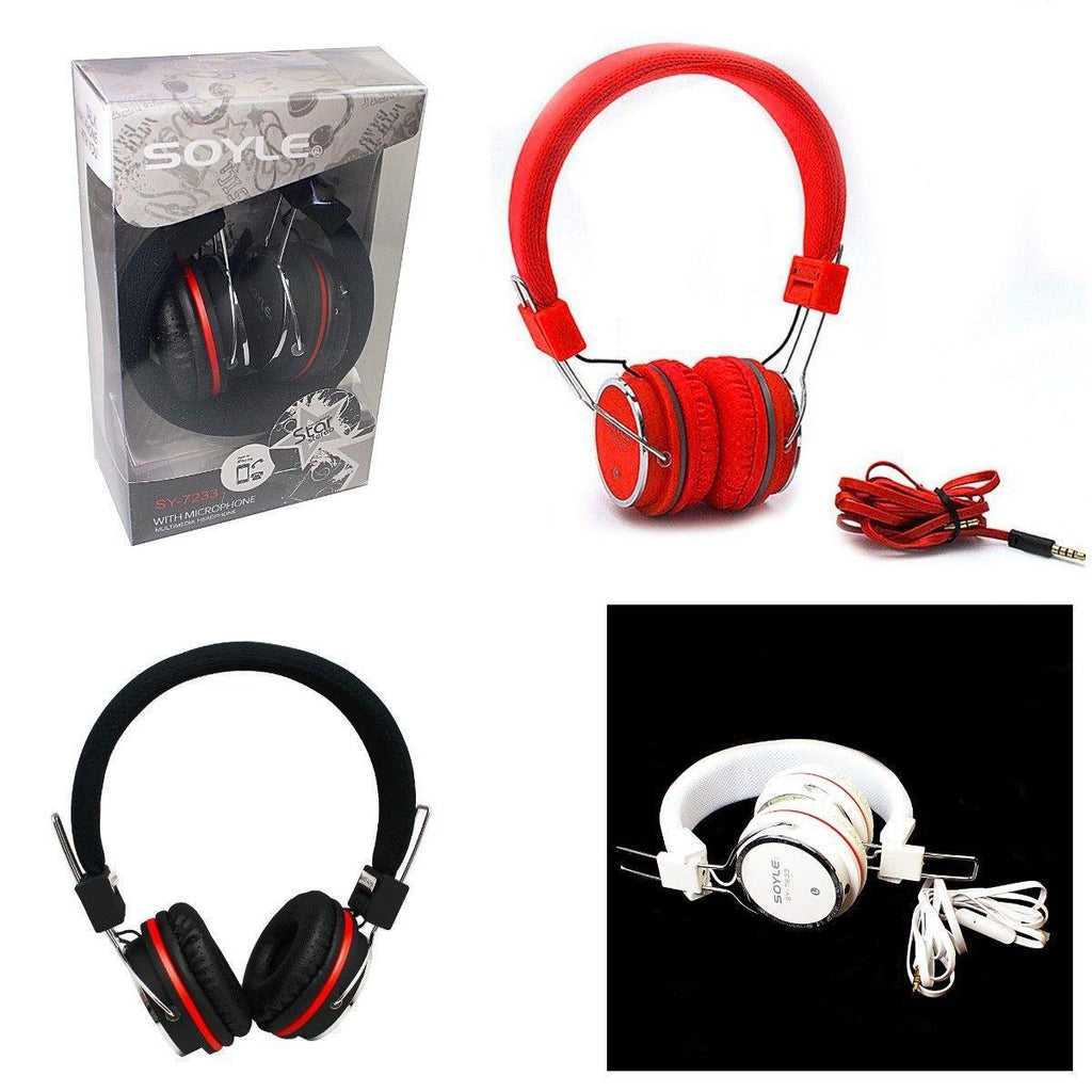 SOYLE 7233 Headphones With Micrphone Multi Media Headphone 00670