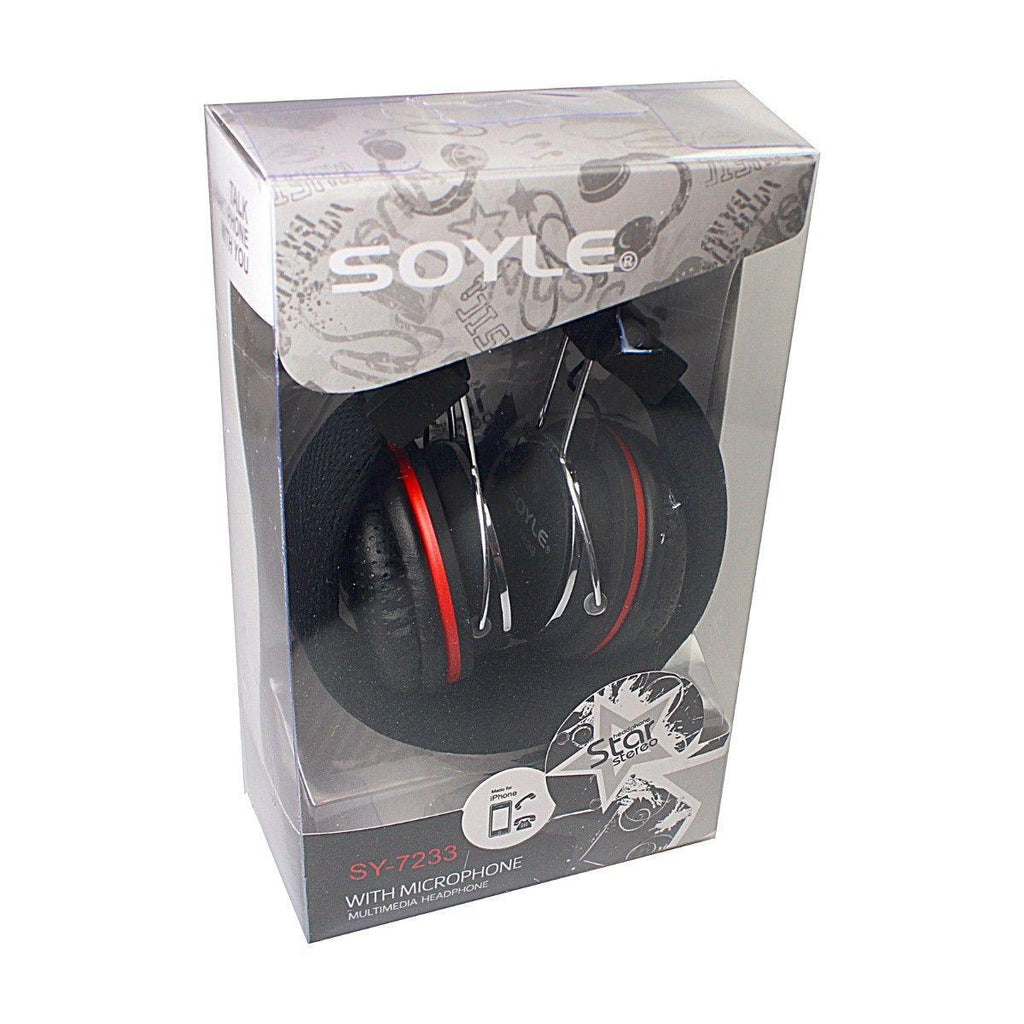 SOYLE 7233 Headphones With Micrphone Multi Media Headphone 00670