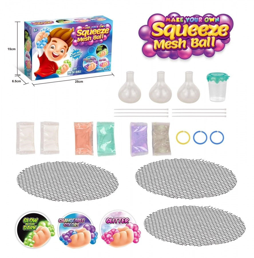 PT88-1 Make Your Own Squeeze Mesh Ball