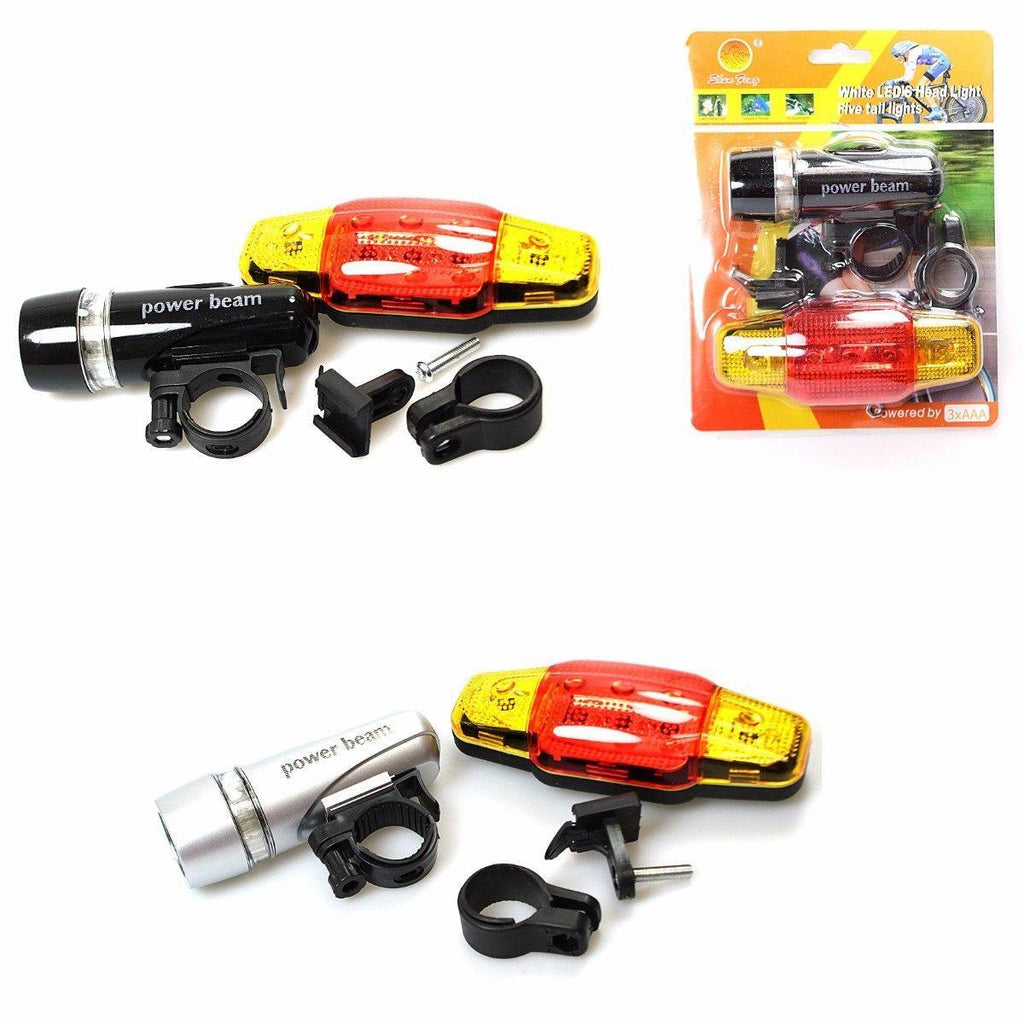 Bicycle Bike Front and Back Light Set 0526