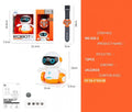 620-2 Interactive Inductive Line Tracing Robot Toy Set with Eye Light & Pen