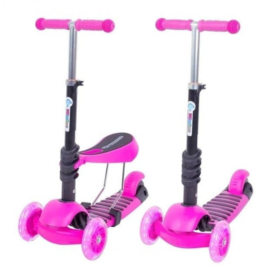0601-FYS-2863P 3 In 1 Scooter (Pink)