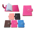 Credit Card Holder Book Design 10 x 8 cm Assorted Colours 5643