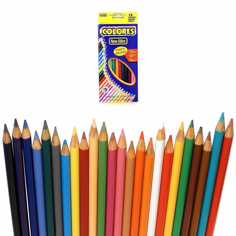 Stationery Children's Colouring Pencils Pack of 12 6891