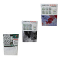 Bathroom PEVA Shower Curtain  180 x 200cm Assorted Designs 5740