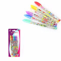 Children's Gel Pens Stationary Pack of 6 Colours 3107