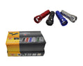 LED Flashlight 30 Lumen 5 Hour Night Camping Assorted Colour 10cm 5841