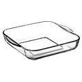 PB Borcam Glass Square Roaster Oven Dish 3.2 Litre 59024 (Parcel Plus Rate)