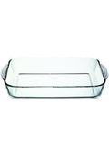 PB Borcam Rectangular Glass Tray 3.85 Litre 40 x 25 x 6cm 59124 (Parcel Plus Rate)