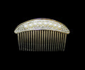 Ladies Women's Plastic Pearl Hair Clip 10cm Assorted Designs 5986