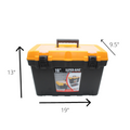 Mega Tool Box 19" With Carry Handle Diy Home ASR2080 ASR2013