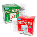 R01-1456-F Christmas Colour-In Mug Assorted