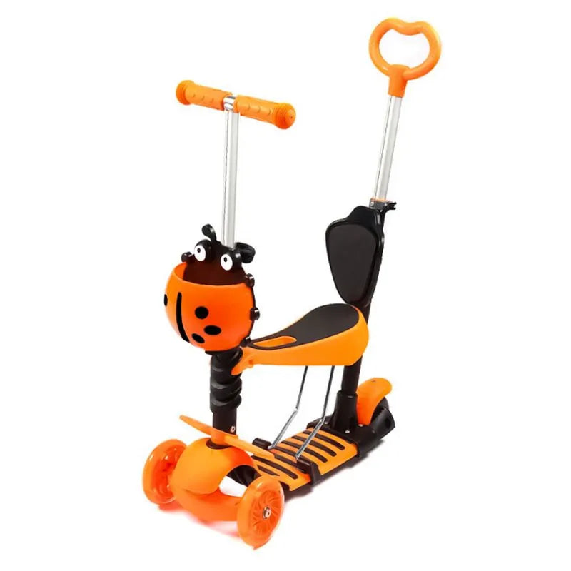 FYS-2864R 5-In-1 Scooter Orange