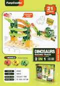 U9683 Dinosaurs Racing Track 2-In-1